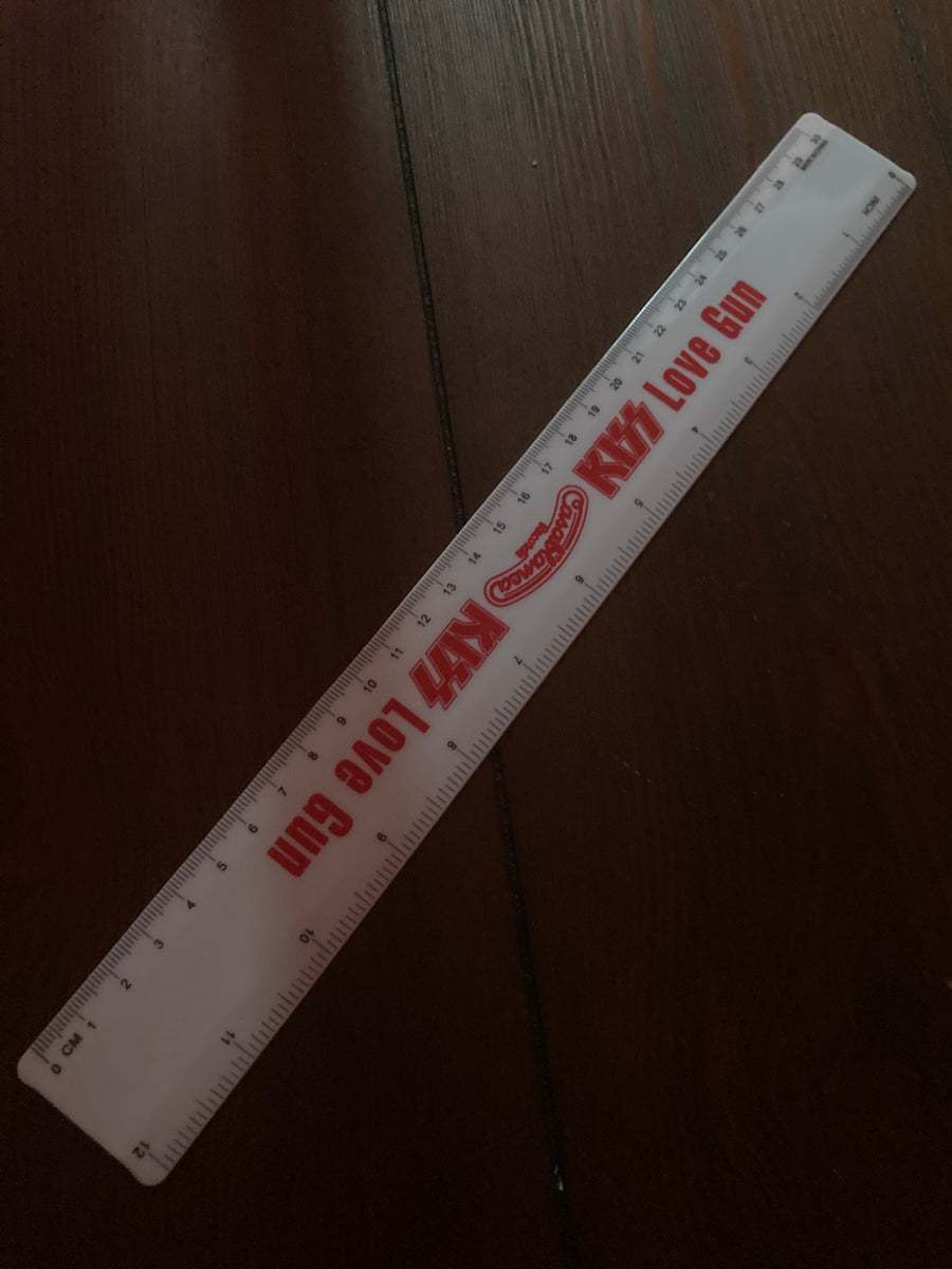 Kiss Love Gun Ruler | Papa's Rock and Roll Parlor