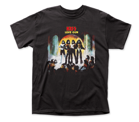Kiss Love Gun T-Shirt Album Cover Art!