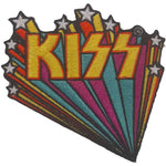 KISS Standard Patch:Stars Banner Logo