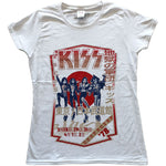 KISS LADIES T-SHIRT: DESTROYER TOUR '78