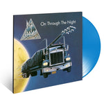 Def Leppard Through The Night Translucent Blue Vinyl Lp