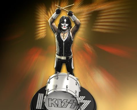 KISS - Peter Criss (Alive!) Rock Iconz Statue On Sale!