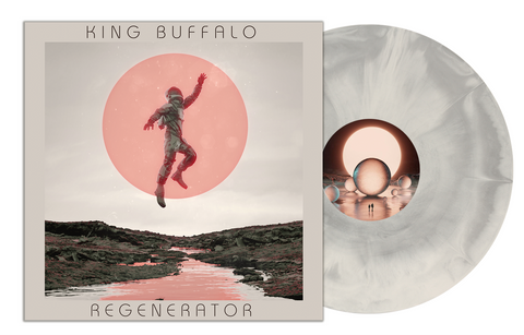 King Buffalo Regenerator Bone White & Silver Vinyl Lp