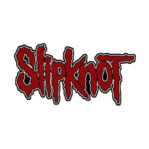 SLIPKNOT STANDARD PATCH: LOGO CUT-OUT (RETAIL PACK)
