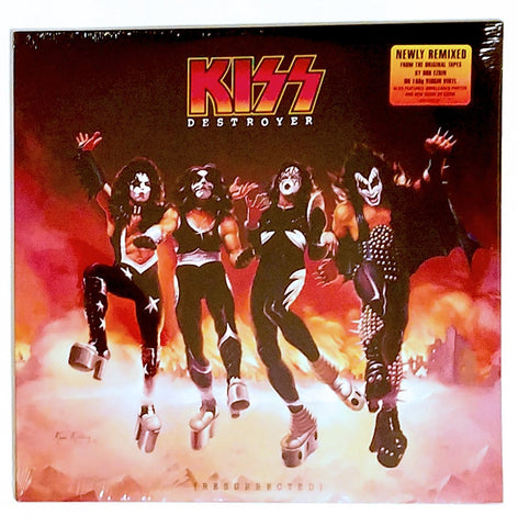 Kiss Destroyer Resurrected Orange Vinyl  180g lp Original Masters