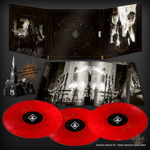 BEHEMOTH ‘IN ABSENTIA DEI’ 3LP TRIFOLD, ORION COLOR, 666 LIMIT, SIGNED BY ORION