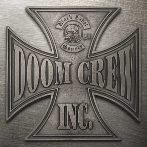 Black Label Society Doom Crew Inc. Clear & Black Ice w/ Grey/ White Splatter) 2 X Vinyl Lp