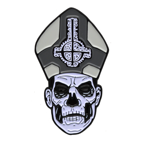 GHOST PAPA EMERITUS II ENAMEL PIN