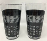 Kiss Pint Glasses