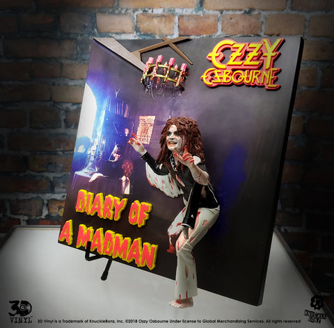 Ozzy Osbourne Diary Of A Madman 3D Vinyl from Kucklebonz