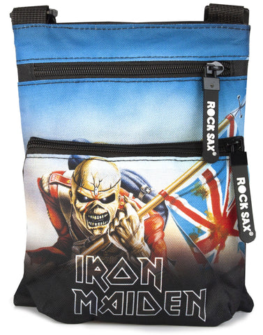 Iron Maiden Rock Sax Trooper Cross Shoulder Body Bag