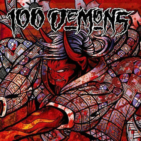 100 Demons Self Titled Transparent Red Vinyl Lp