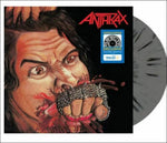 Anthrax Fist Full of Metal Silver and Black Marble Vinyl