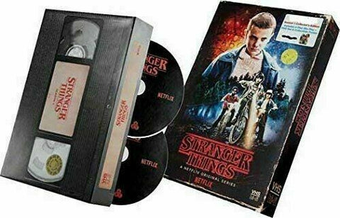 Stranger Things Season 1 Blu-Ray and DVD ‘VHS Retro Box Set