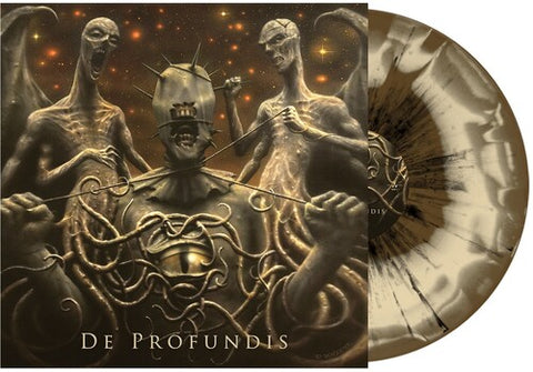 Vader De Profundis (Gold & Bone w/  Black Splatter Vinyl) Lp