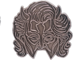 Ghost Ghoulette Vintage Style Pin